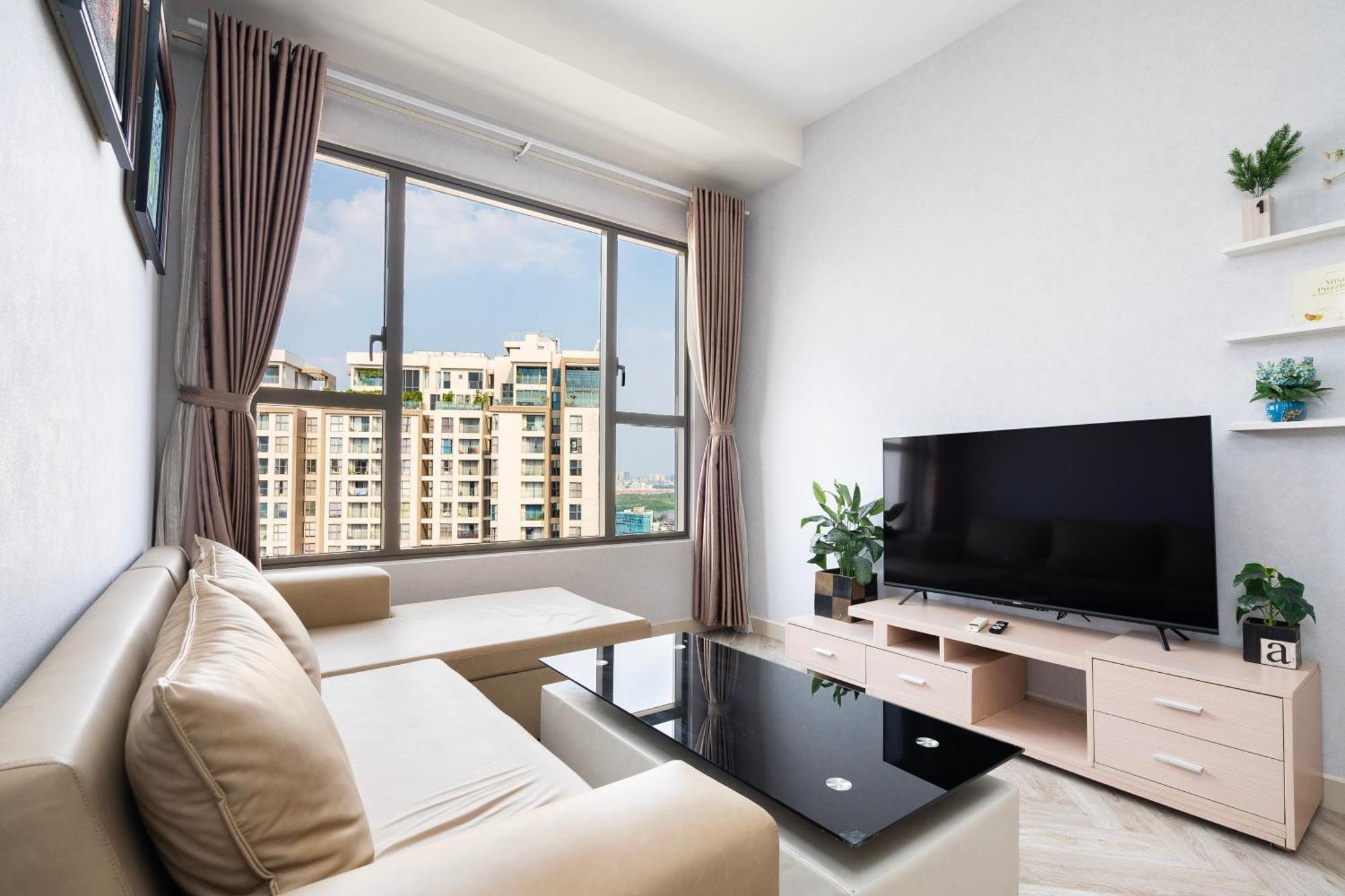 Double E Saigon Apartment In Rivergate Building Хошимин Екстериор снимка