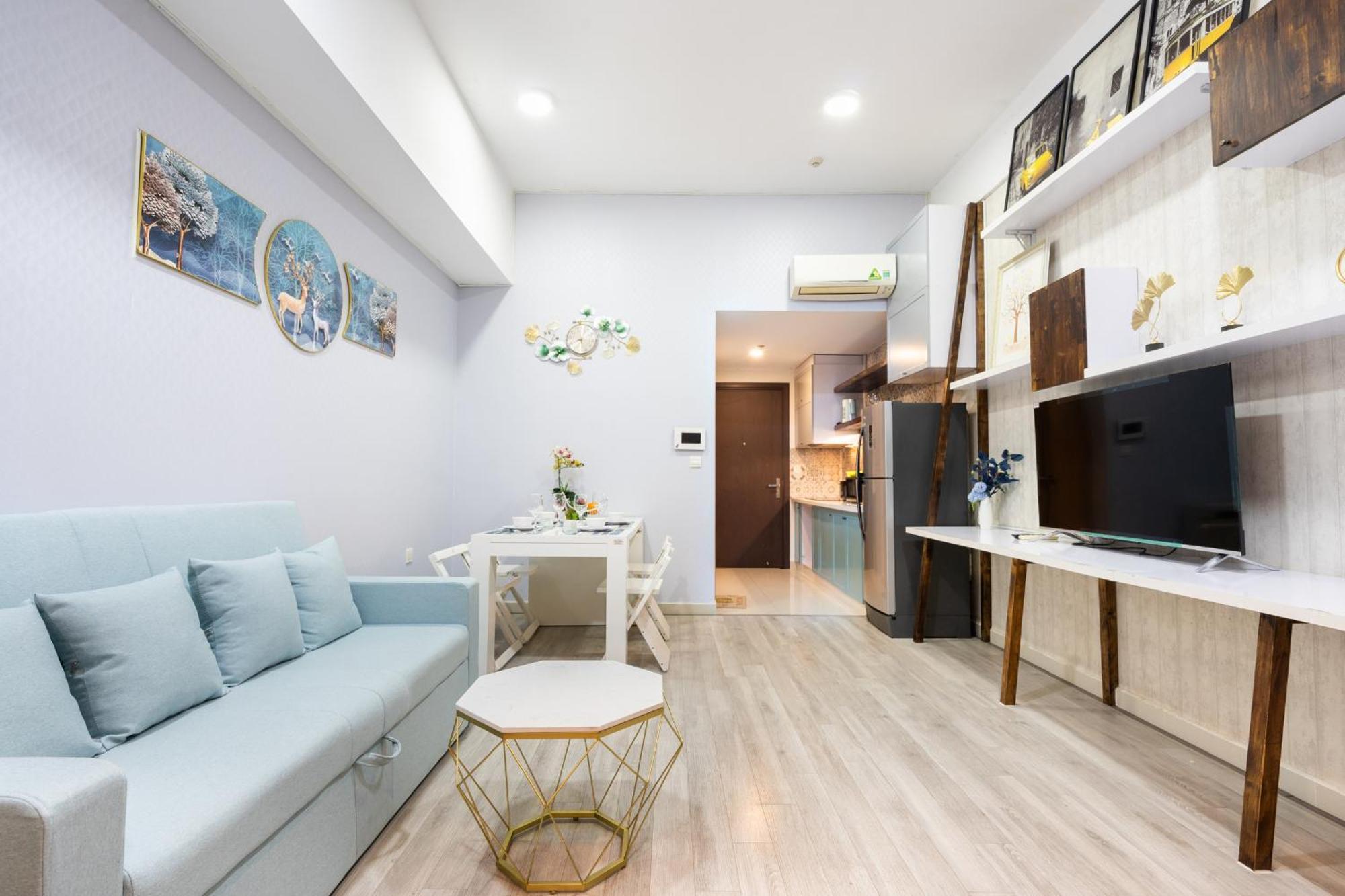 Double E Saigon Apartment In Rivergate Building Хошимин Екстериор снимка