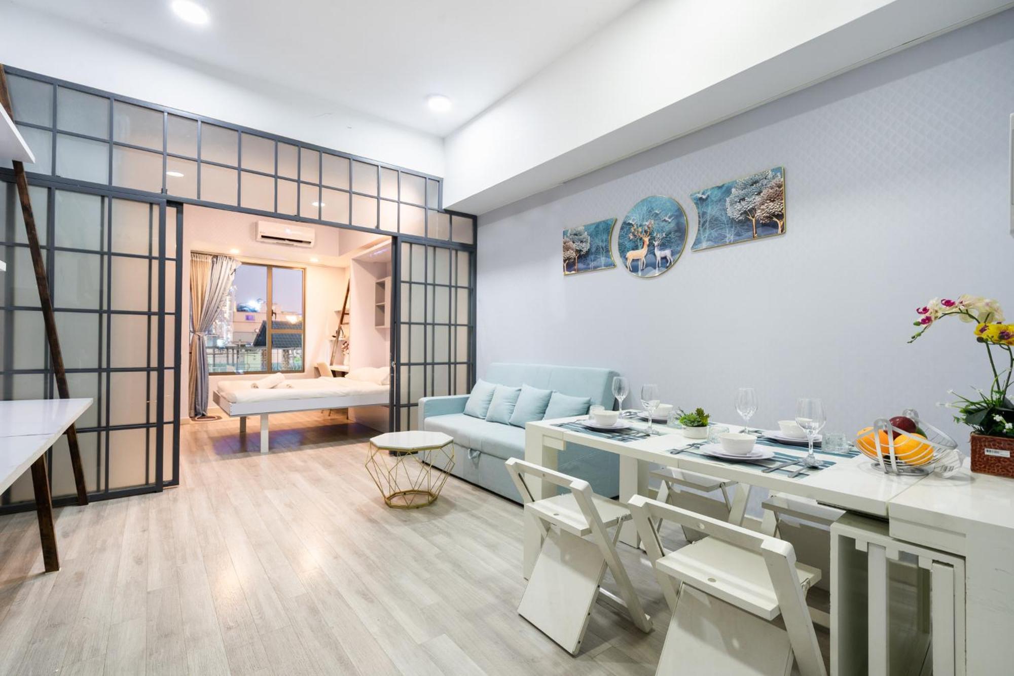 Double E Saigon Apartment In Rivergate Building Хошимин Екстериор снимка